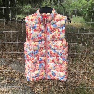 Zara girls puffy vest